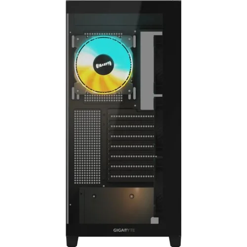 Gigabyte C500 Panoramic Stealth Mid Tower M-ATX Desktop Case Black