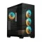 Gigabyte C500 Panoramic Stealth Mid Tower M-ATX Desktop Case Black