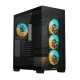 Gigabyte C500 Panoramic Stealth Mid Tower M-ATX Desktop Case Black