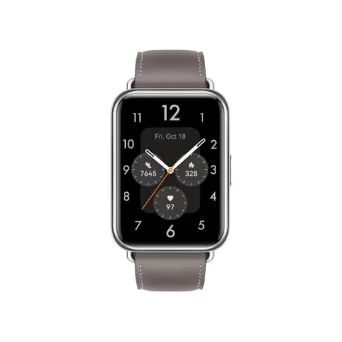 Huawei Watch Fit 2 Leather Strap Classic Smartwatch