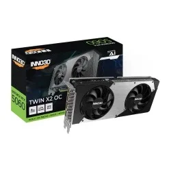 INNO3D GeForce RTX 5060 8GB TWIN X2 OC GDDR7 Desktop Gaming Graphics Card