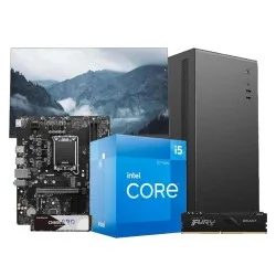 Intel Core i5-12400 MSI PRO H610M-S DDR4 8GB 3200MHz RAM 256GB SSD Desktop PC