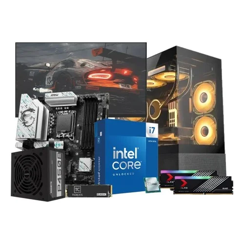 Intel Core i7 14700 MSI B760M GAMING PLUS 16GB 6000MHz RAM 1TB SSD Desktop PC