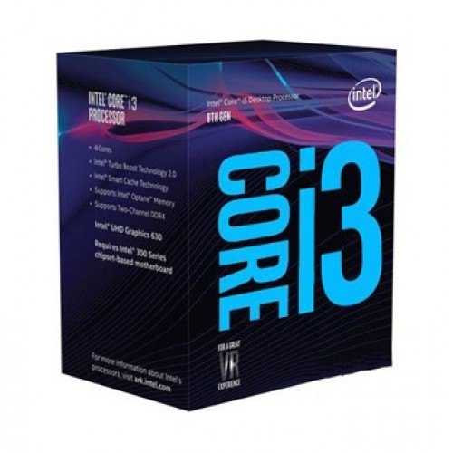 Intel 8th Generation Core i3-8100 Processor Intel 8th Generation Core i3-8100 Processor