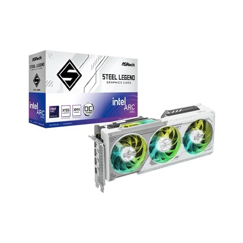 Intel Arc B580 Steel Legend 12GB OC Graphics Card