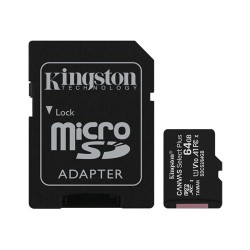 Kingston Canvas Select Plus 64GB UHS-I MicroSDXC Memory Card Kingston Canvas Select Plus 64GB UHS-I MicroSDXC Memory Card
