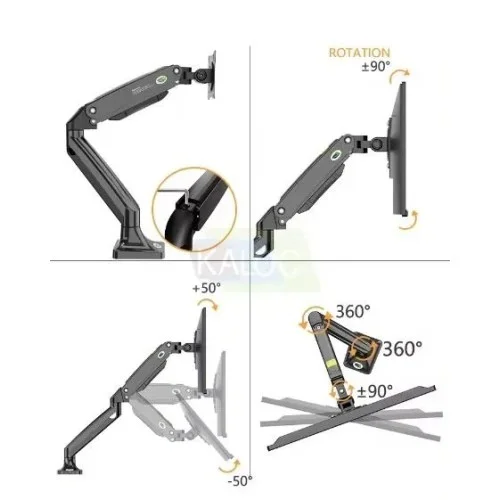 KALOC DS110/B 17-35 inch Single Monitor Stand