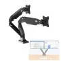 Kaloc DS110-2 17-33 Inch Dual Monitor Arm Gas-Strut Flexi Desk Mount Stand