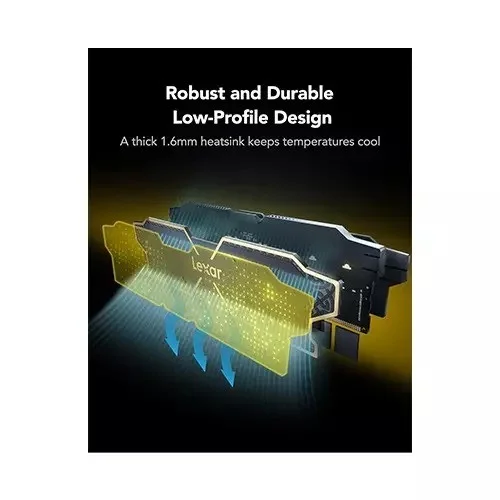 LEXAR THOR OC 16GB 6000MHZ DDR5 CL32 Desktop RAM