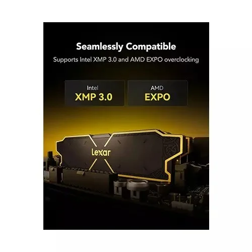 LEXAR THOR OC 16GB 6000MHZ DDR5 CL32 Desktop RAM
