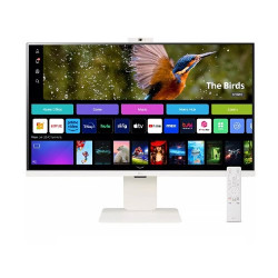 LG 32SR85U-W 32 inch 4K UHD IPS MyView Smart Monitor with webOS