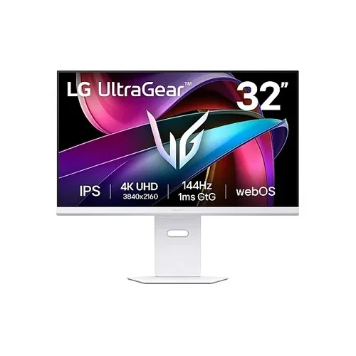 LG UltraGear 32G810SA-W 32-inch 144Hz UHD 4K AI Smart Gaming Monitor