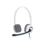 Logitech H150 Dual 3.5mm Jacks Noise-Cancelling Mic STEREO White Headset