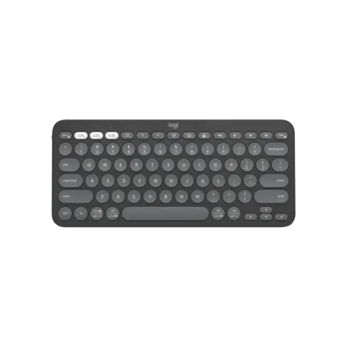 Logitech K380S PEBBLE KEYS 2 Multi-Device Wireless Keyboard Tonal Graphite