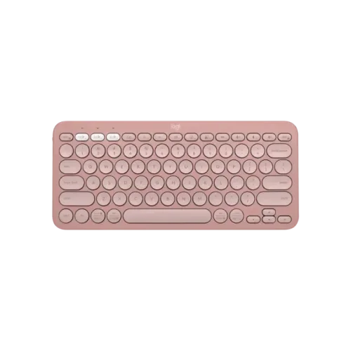 Logitech K380S PEBBLE KEYS 2 Multi-Device Wireless Keyboard Tonal Rose