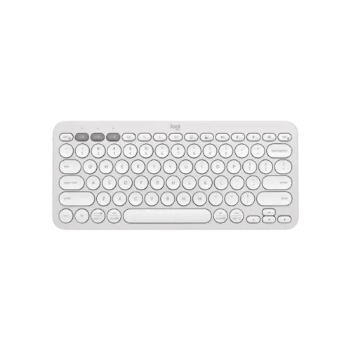 Logitech K380S PEBBLE KEYS 2 Multi-Device Wireless Keyboard Tonal White