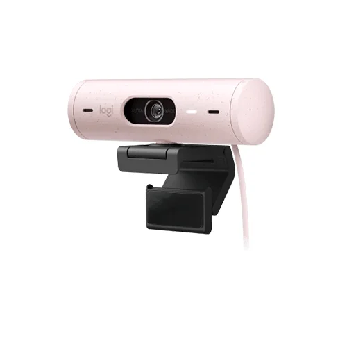 Logitech Brio 500 HDR Webcam With Show Mode ROSE