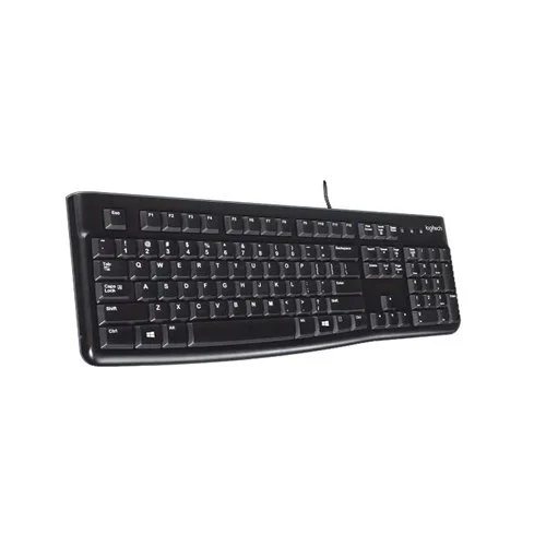 Logitech K120 Usb Keyboard With English Black