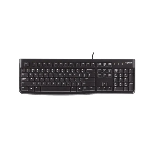 Logitech K120 Usb Keyboard With English Black