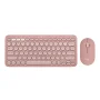 Logitech Pebble 2 Tonal Rose Wireless Keyboard & Mouse Combo
