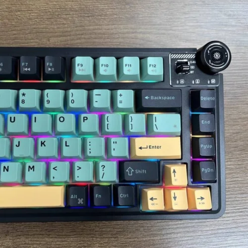 Lingbao MK75 Tri-Mode Wireless RGB Mechanical Keyboard