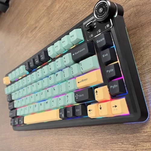 Lingbao MK75 Tri-Mode Wireless RGB Mechanical Keyboard