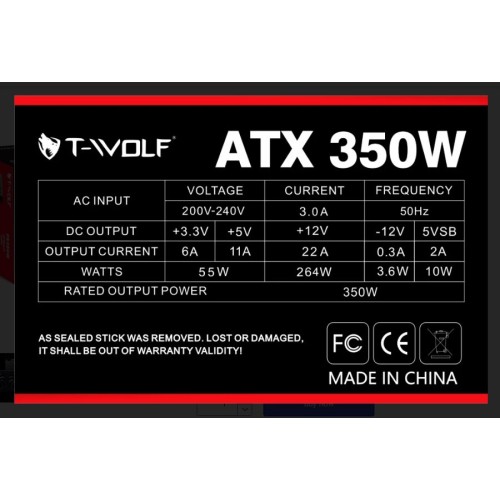 Monarch ATX 350W Power Supply