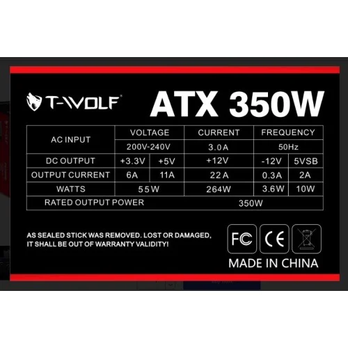 Monarch ATX 350W Power Supply