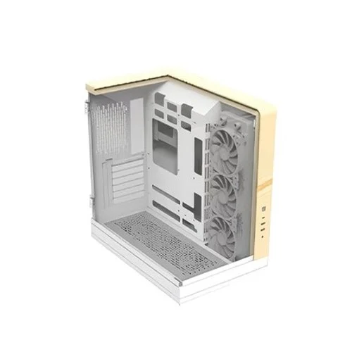 MONARCH AQUA X7 ARGB ATX Desktop Gaming Case (White)