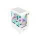 MONARCH ICE COOLER X5 ARGB Desktop Gaming Case (White)