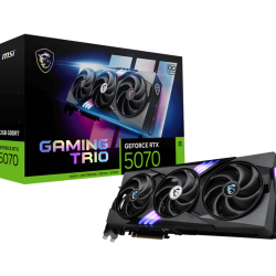 MSI GeForce RTX 5070 12G GAMING TRIO OC WHITE Graphics Card