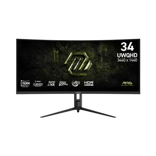 MSI MAG 342CQRF E20 34 Inch UWQHD Monitor