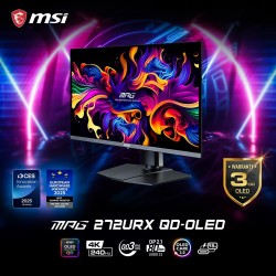 MSI MPG 272URX QD-OLED 27" 240Hz 4K Gaming Monitor