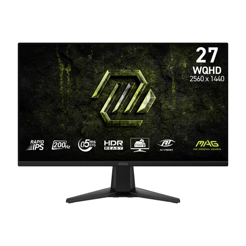 MSI MAG 275QF E20 27" WQHD 200Hz Rapid IPS Gaming Monitor