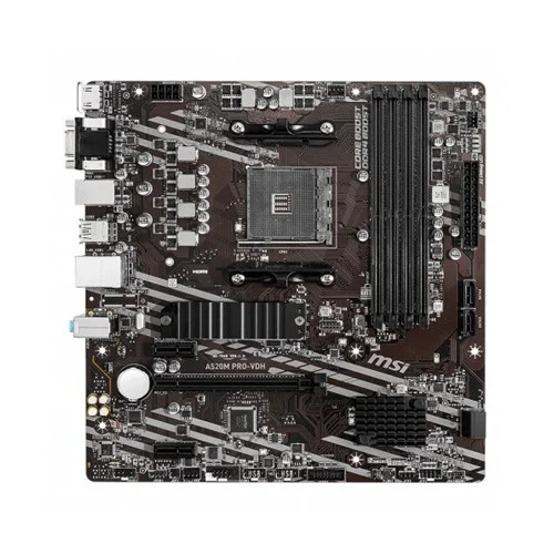 MSI A520M PRO-VDH AMD AM4 Micro-ATX Motherboard