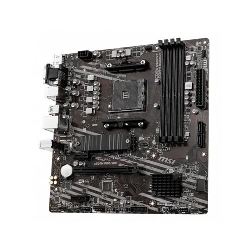 MSI A520M PRO-VDH AMD AM4 Micro-ATX Motherboard