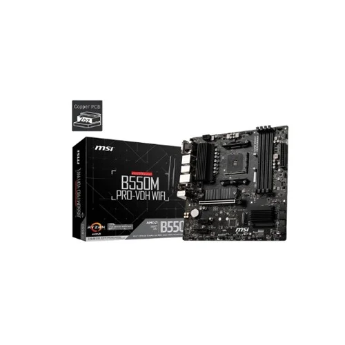 MSI B550M Pro-VDH WiFi AM4 AMD Micro-ATX Motherboard