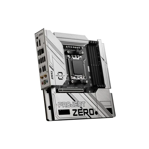 MSI B650M PROJECT ZERO AM5 m-ATX Motherboard