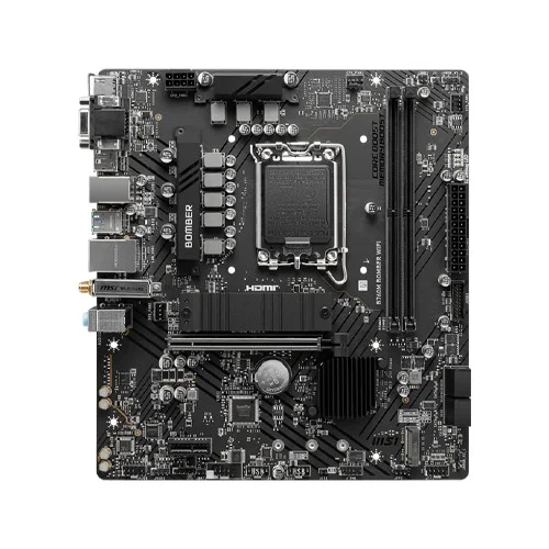 MSI B760M BOMBER WIFI DDR5 mATX Motherboard