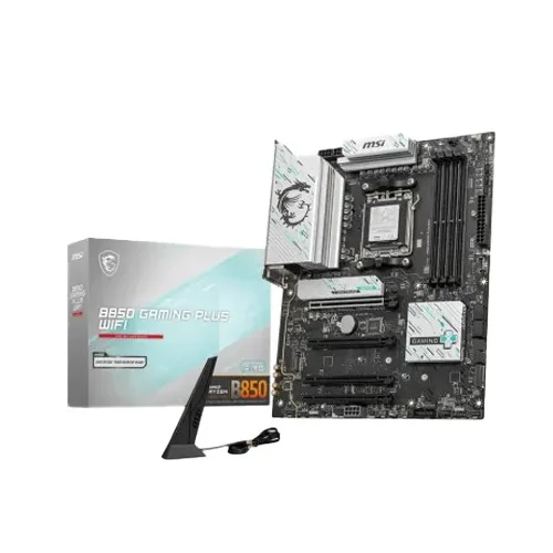 MSI B850 GAMING PLUS WIFI6E AM5 DDR5 PCIe 5.0 ATX Motherboard