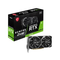 MSI GeForce RTX 3050 VENTUS 2X XS 8GB OC GDDR6 Graphics Card MSI GeForce RTX 3050 VENTUS 2X XS 8GB OC GDDR6 Graphics Card