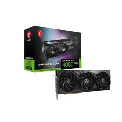 MSI GeForce RTX 4080 SUPER 16GB GAMING X SLIM GDDR6X Graphics Card MSI GeForce RTX 4080 SUPER 16GB GAMING X SLIM GDDR6X Graphics Card