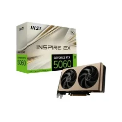 MSI GeForce RTX 5060 8G INSPIRE 2X OC 8GB GDDR7 Graphics Card
