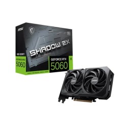 MSI GeForce RTX 5060 8G SHADOW 2X OC 8GB GDDR7 Graphics Card MSI GeForce RTX 5060 8G SHADOW 2X OC 8GB GDDR7 Graphics Card