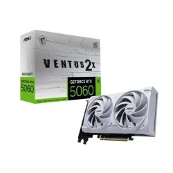 MSI GeForce RTX 5060 8G VENTUS 2X OC WHITE 8GB GDDR7 Graphics Card