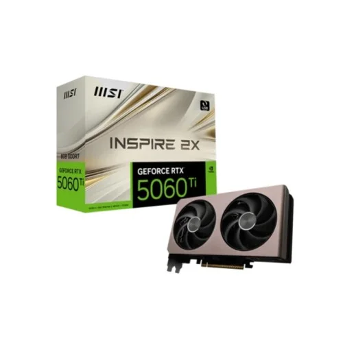 MSI GeForce RTX 5060 Ti 8G INSPIRE 2X OC 8GB GDDR7 Graphics Card