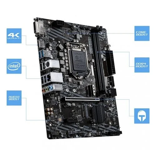 MSI H410M-A PRO Intel 10th Gen Micro-ATX Motherboard