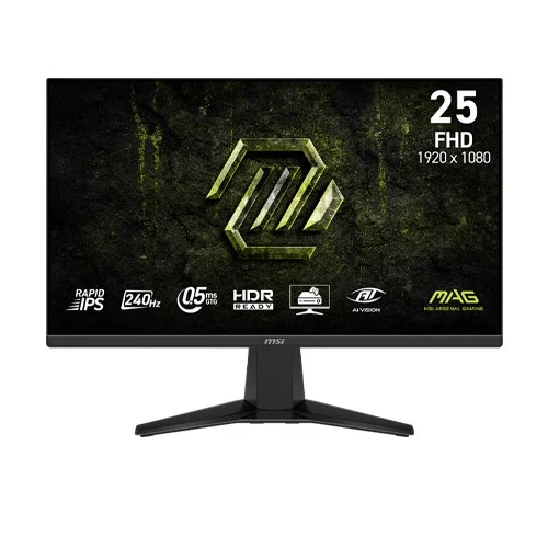 MSI  MAG 255F X24  24.5 inch 240 Hz Rapid IPS Gaming Monitor