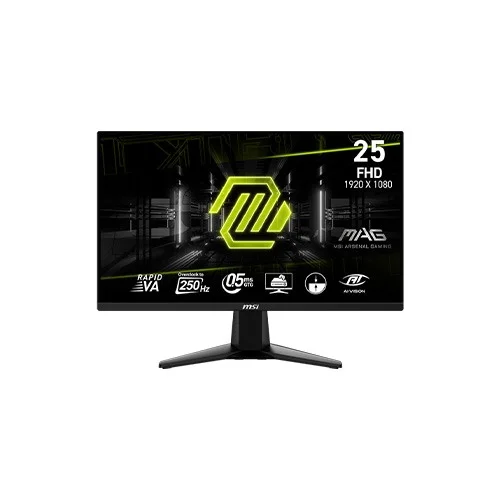 MSI MAG 255XFV 24.5 Inch Rapid VA FHD 250Hz Gaming Monitor
