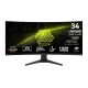MSI MAG 346CQ 34-inch LCD 180Hz UWQHD VA Curved Gaming Monitor